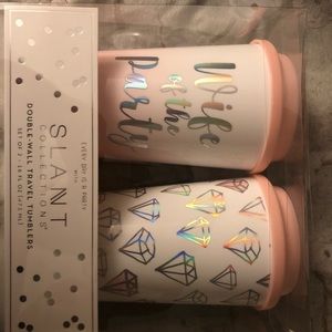 💥FINAL DAY Two brand new bridal tumblers